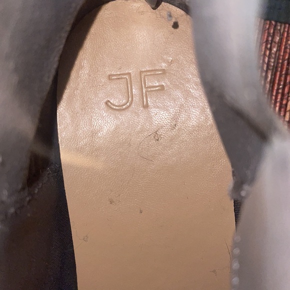 JF (Just Fab?) Jenny zippered high top Sneakers - Picture 9 of 10